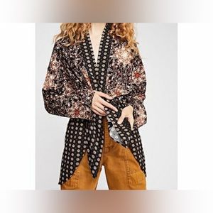NWOT: Free People Forget Me Knot Kimono